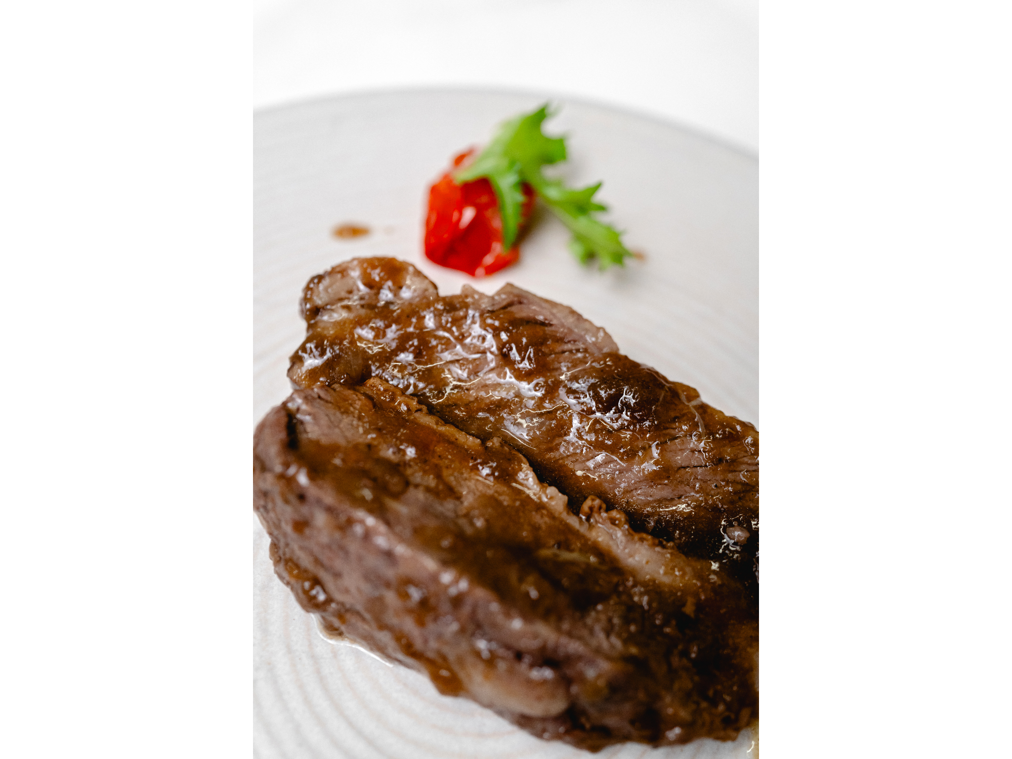 Colita de cuadril al malbec