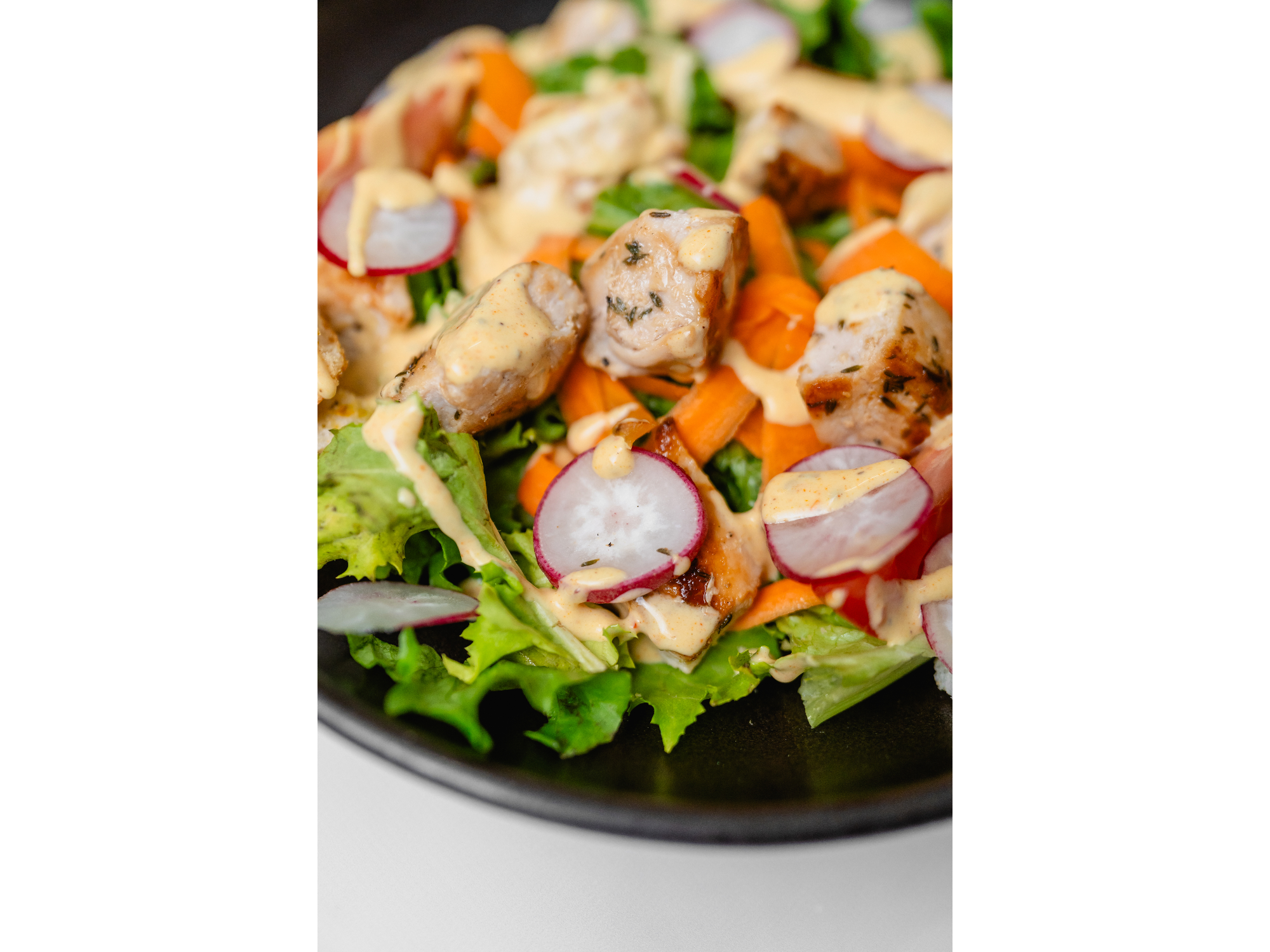 Ensalada Thai de pollo