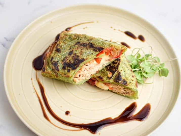 Wraps Verde de Pollo