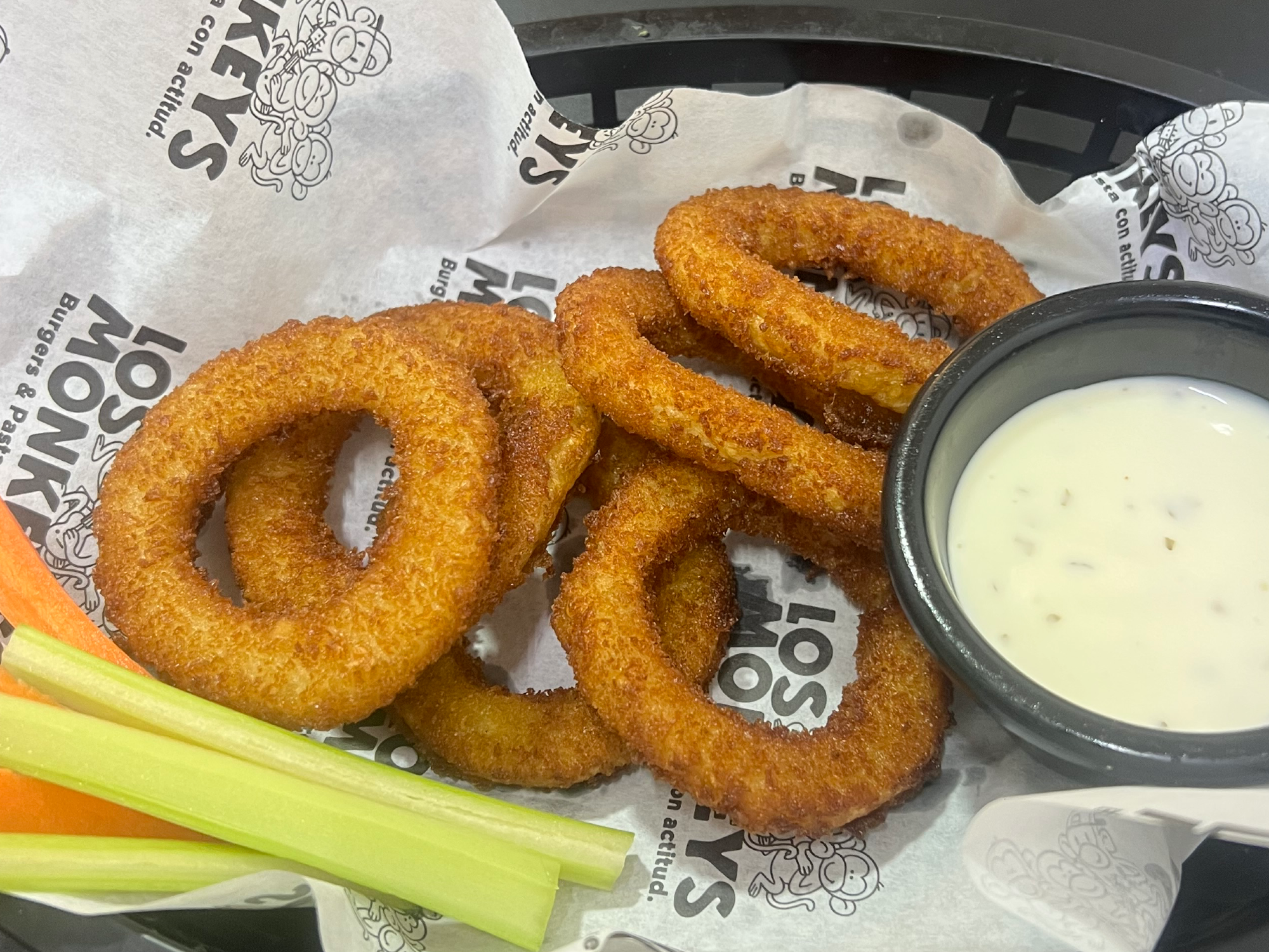 Aros de cebolla 8 pzs