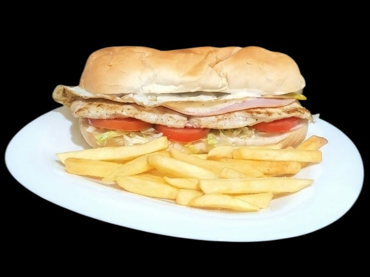 Tres Lomitos de Pollo