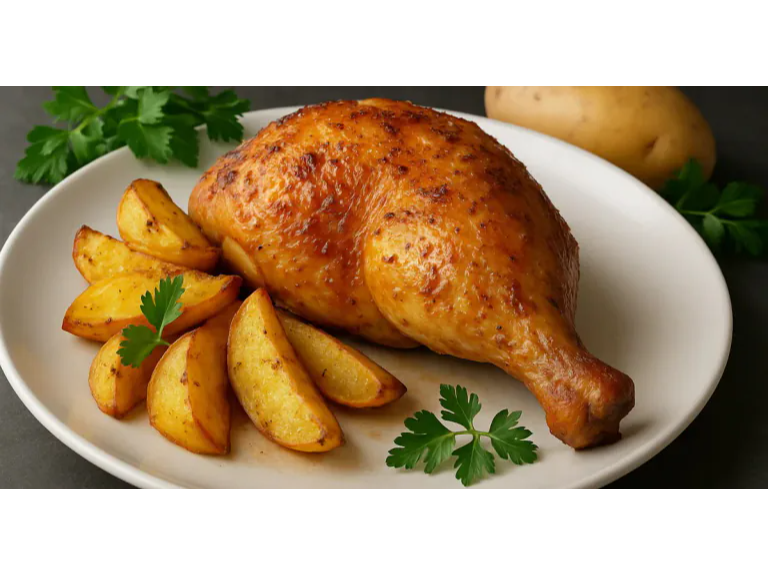 Menu Del Jueves: POLLO AL HORNO