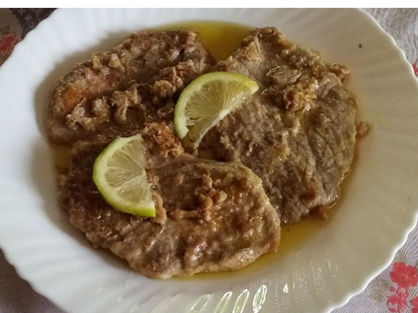 Menu Del Viernes : BIFE DE LOMO AL LIMON