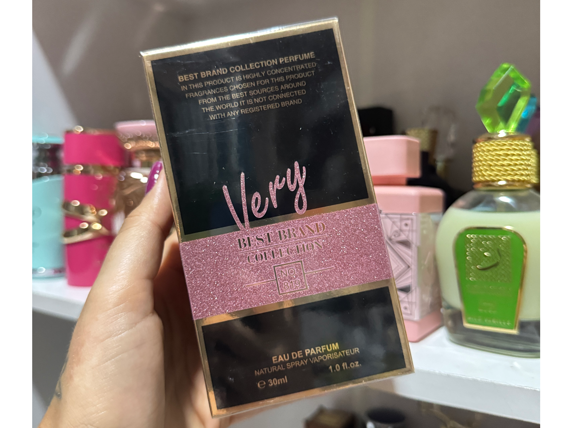Very BEST BRAND N°819 30ml (very glam Good Girl)