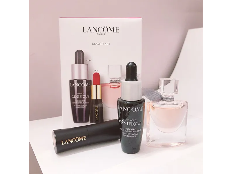 Mini set Genifique + La vie est belle Lancome