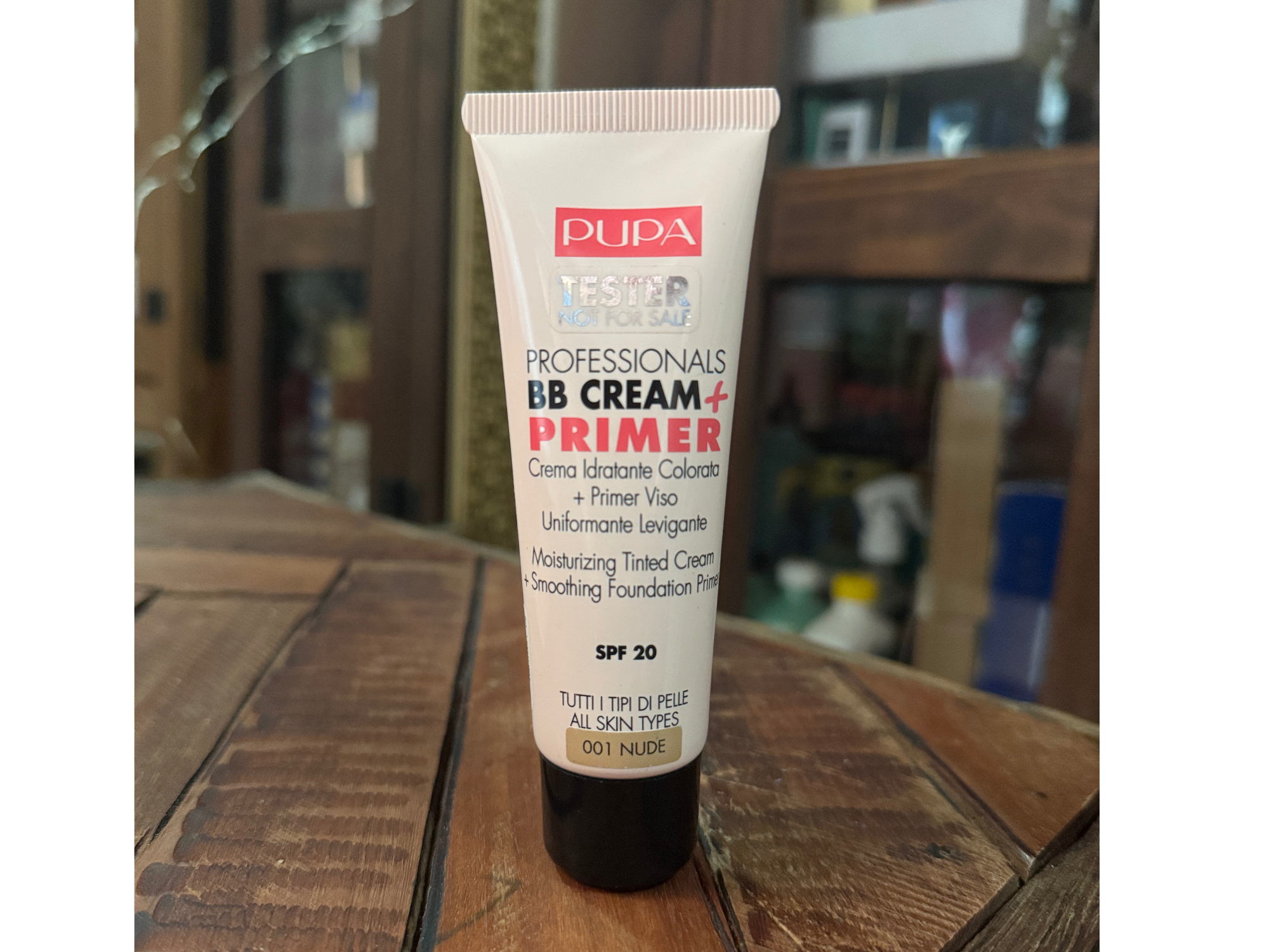 PUPA BB Cream + Primer SPF 20 – Tono 001 Nude