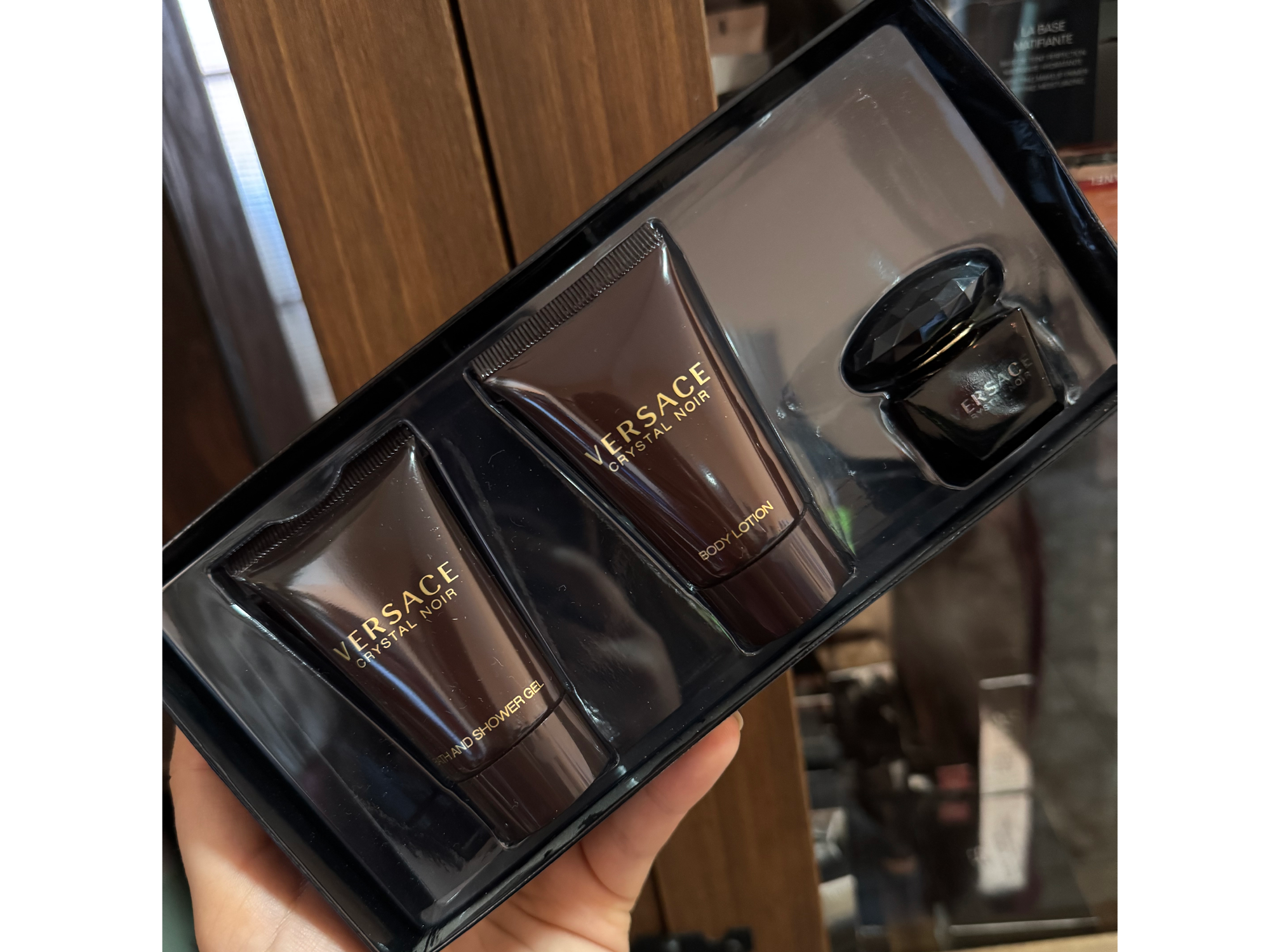 Mini set Crystal Noir Versace