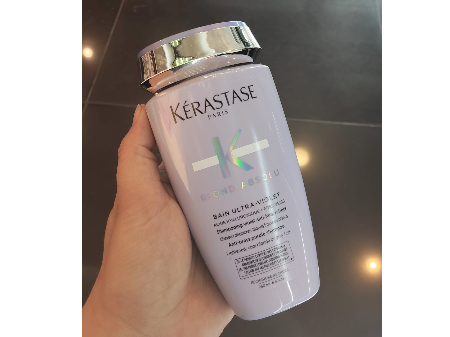 Shampoo BLOND ABSOLU BAIN ULTRA-VIOLET 250ml