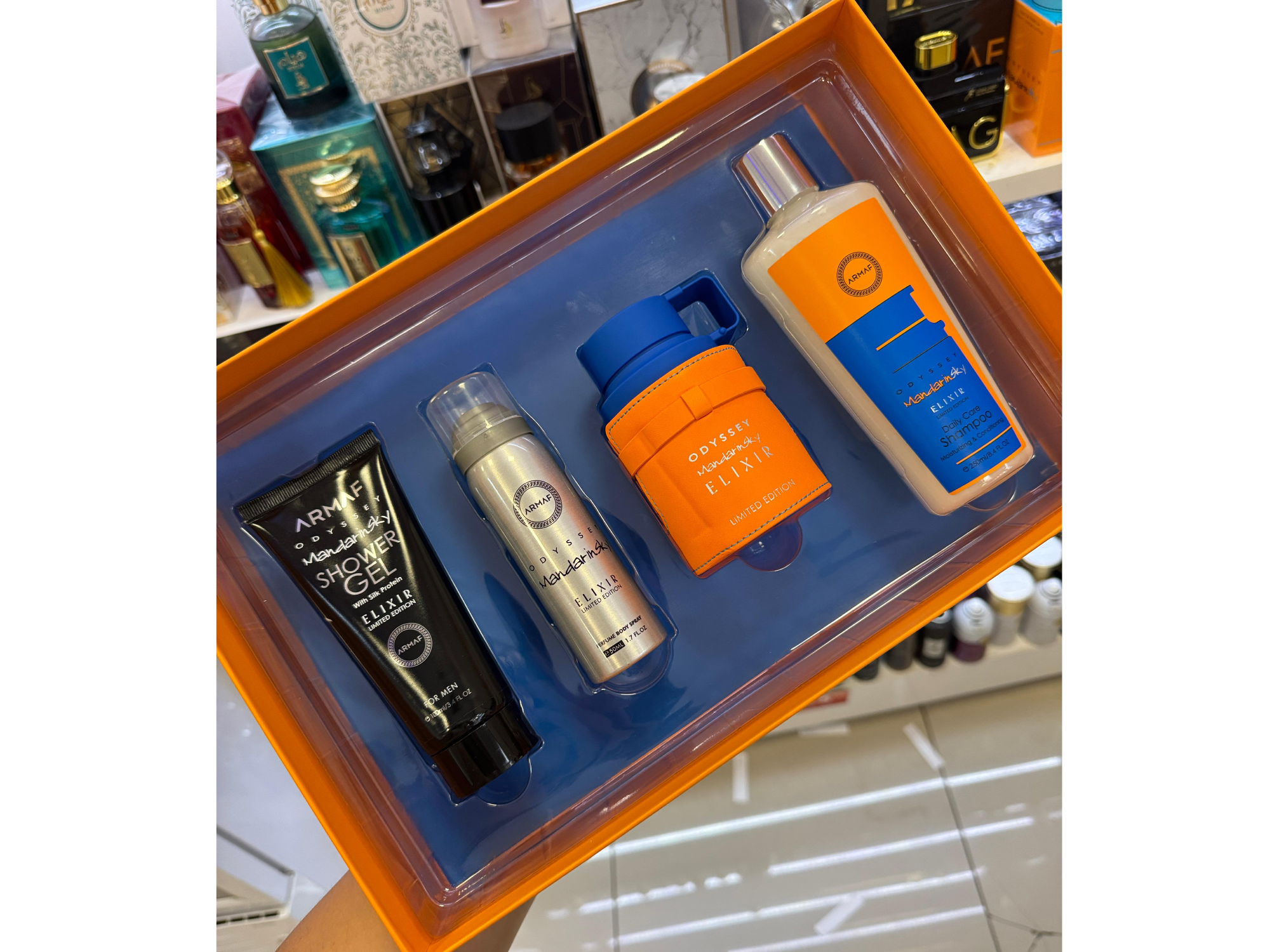 Set Odyssey Mandarin Sky Elixir Armaf