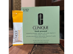 Clinique Fresh Pressed™ Limpiador facial en polvo con Vitamina C