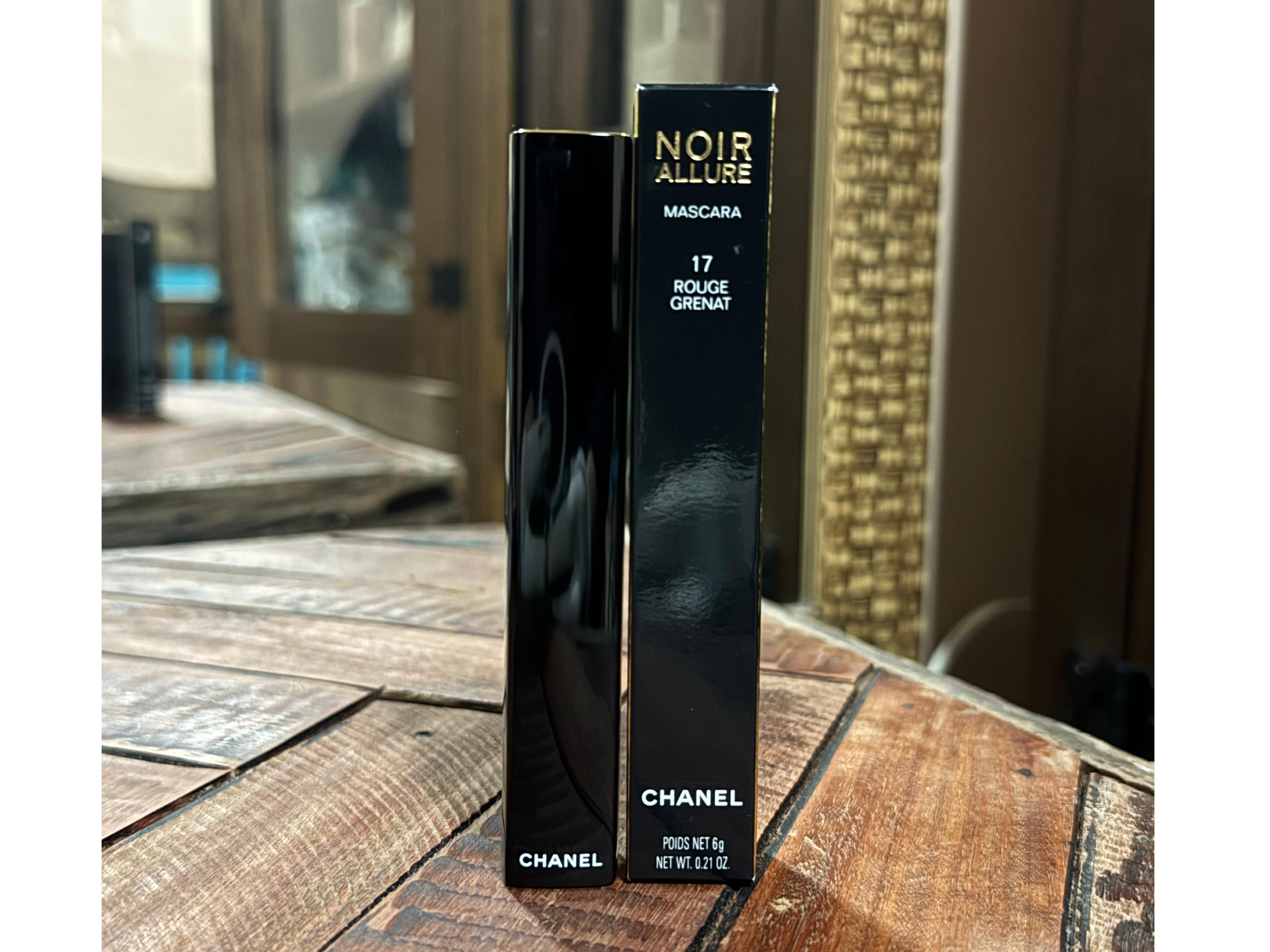 Noir Allure Mascara Pestañas color bordo 17 Rouge Grenat