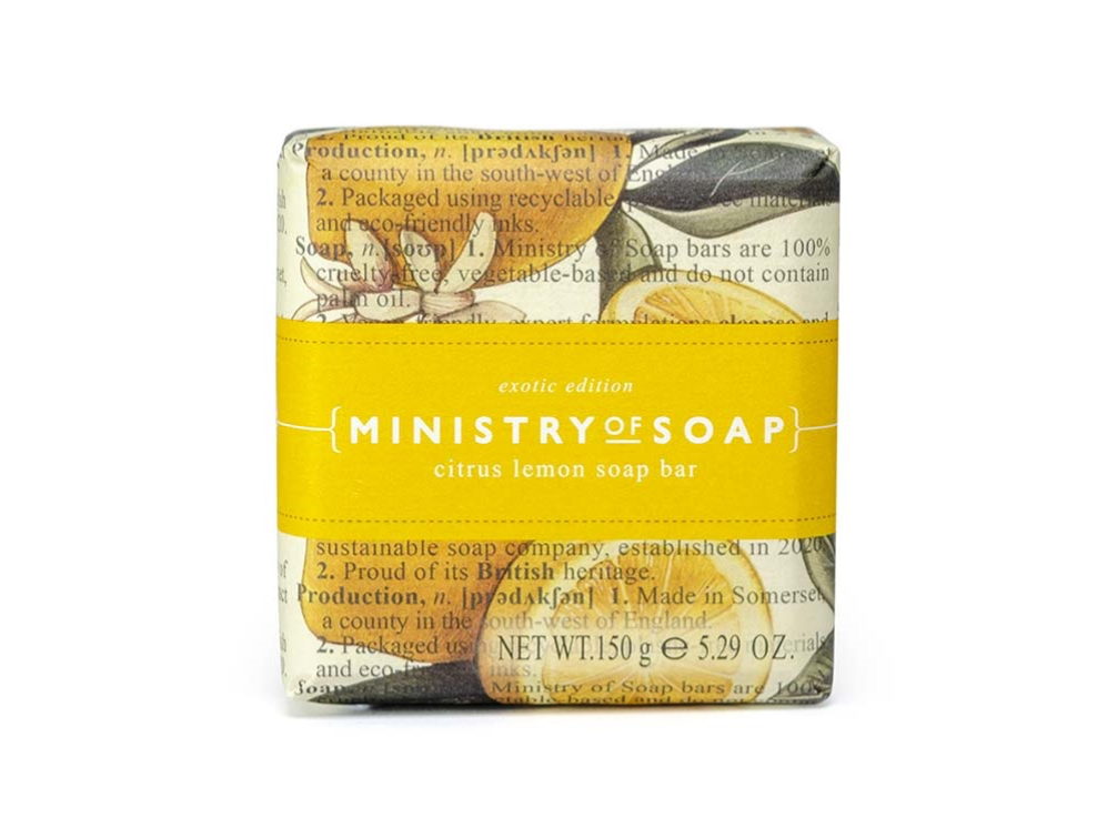 Jabón citrus lemon soap 150g exotic edition