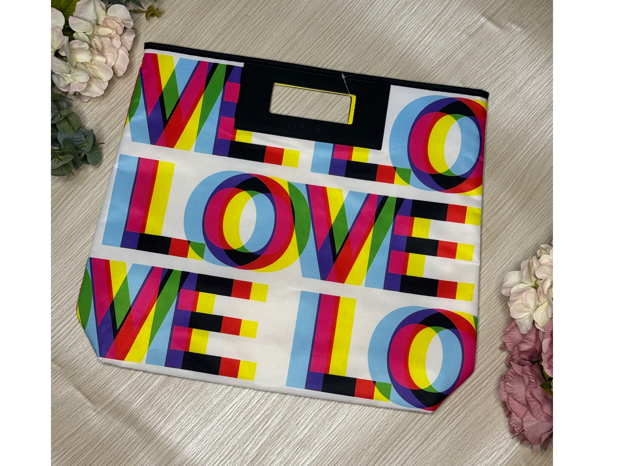 Bolso de mano 46x39cm CLINIQUE