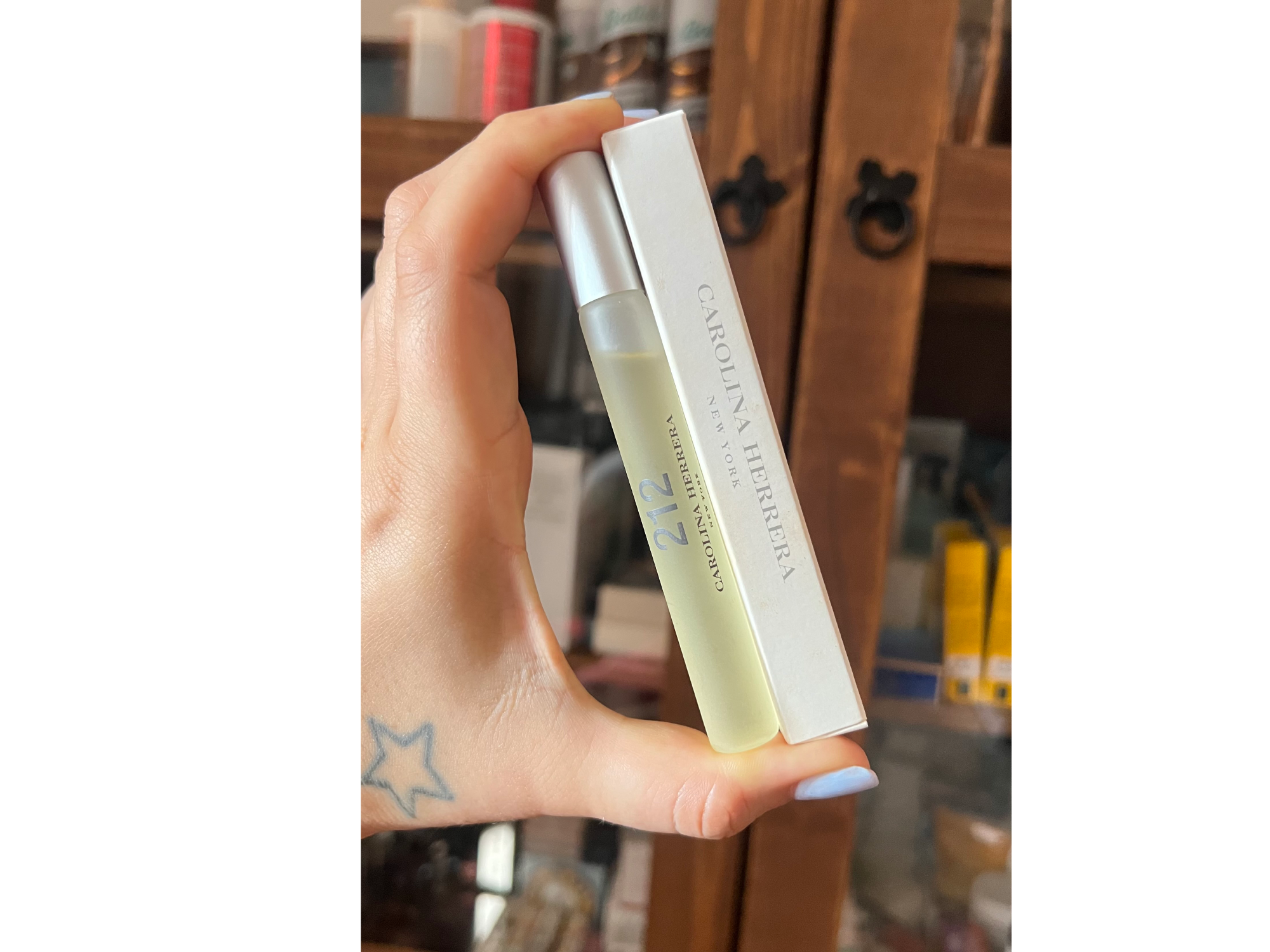 Rollerball 212 Carolina Herrera 10ml Femenino