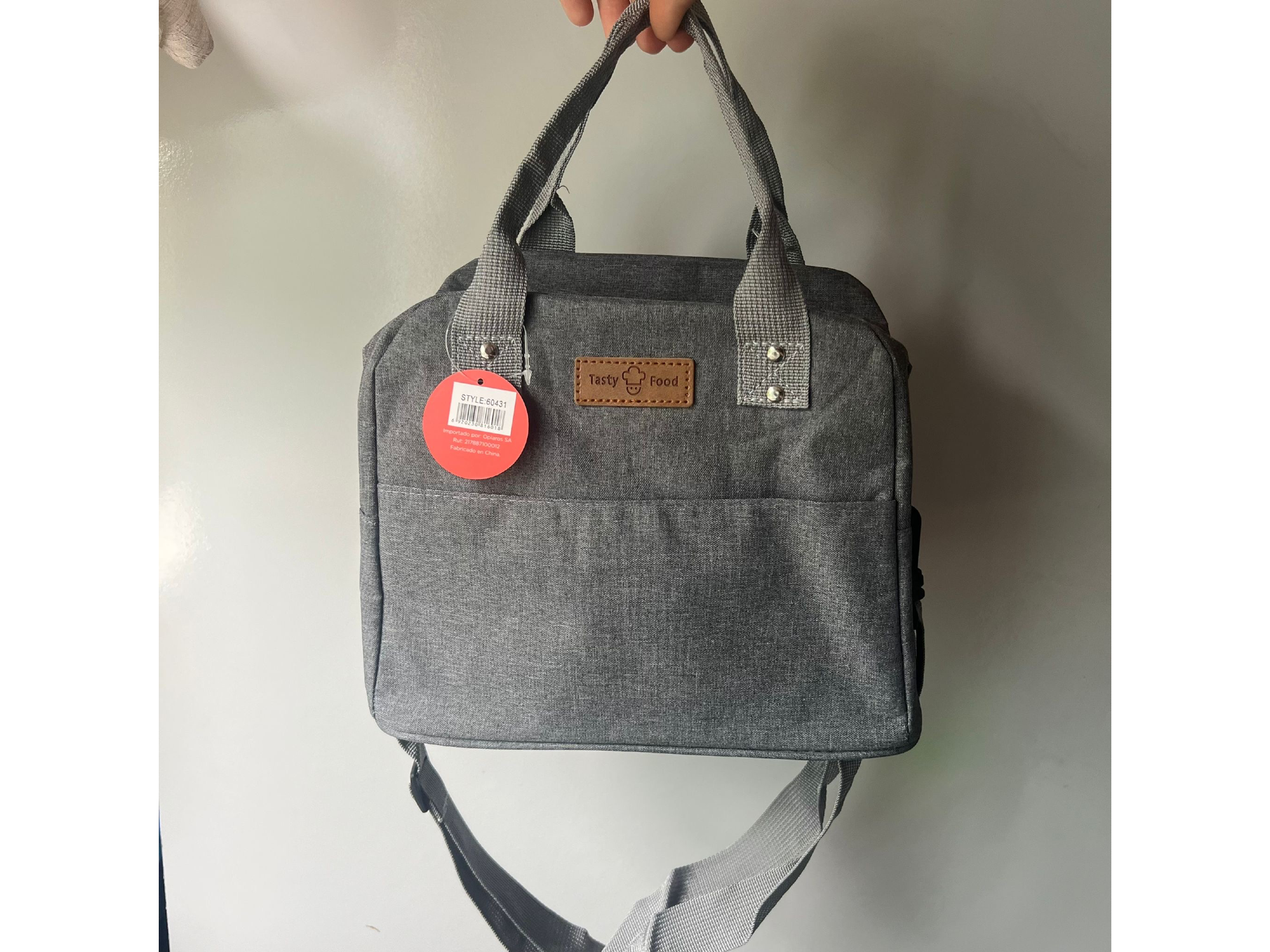 Bolso térmico gris