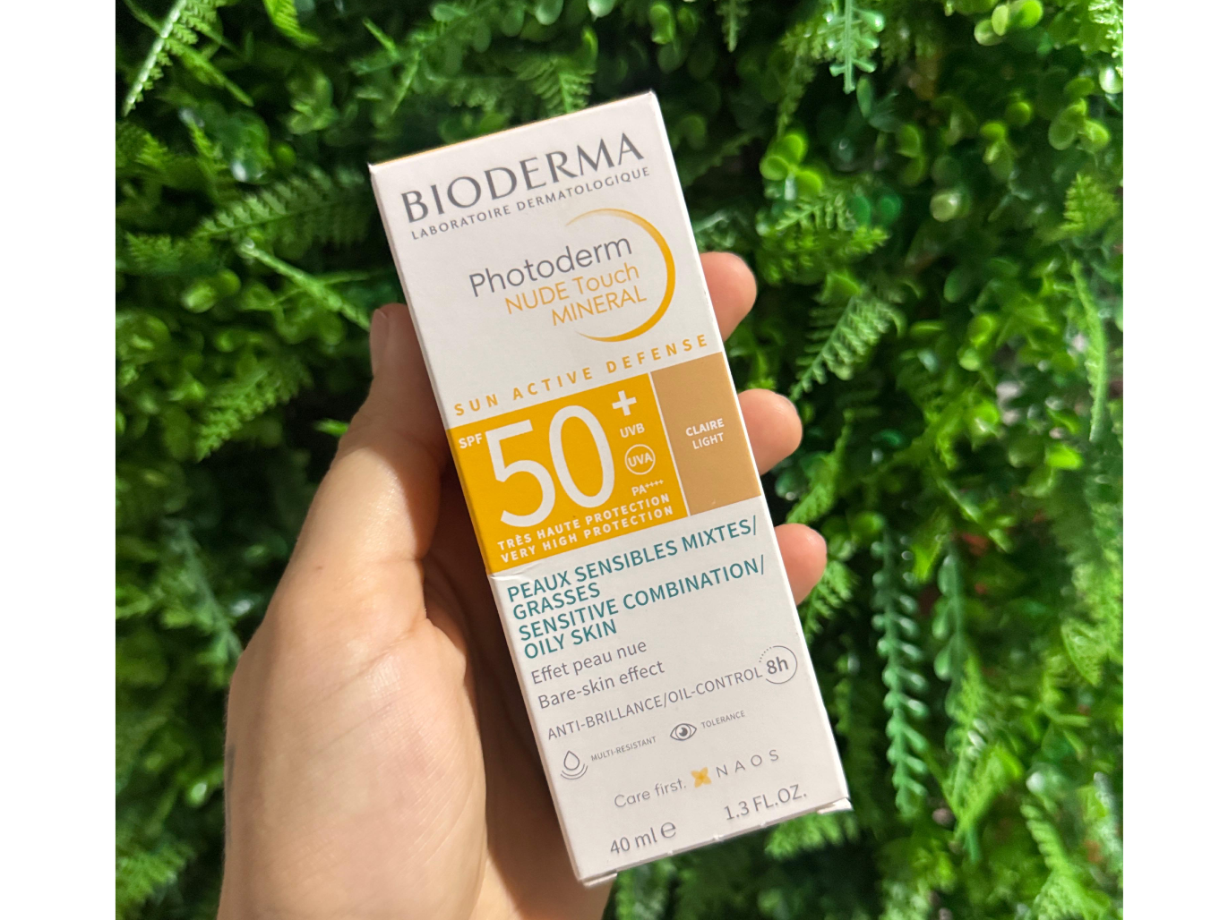 Protector Solar Photoderm tono CLARO Nude Touch Mineral SPF 50+