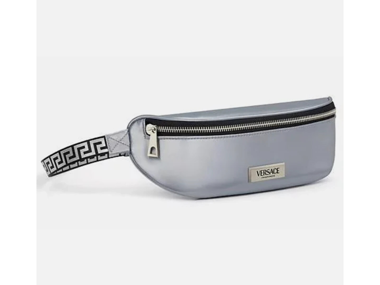 Riñonera Plateada Versace