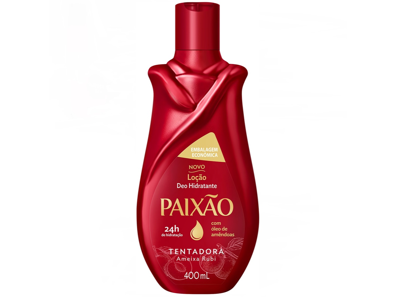 Loción hidratante Paixão 400ml Ciruela Ruby