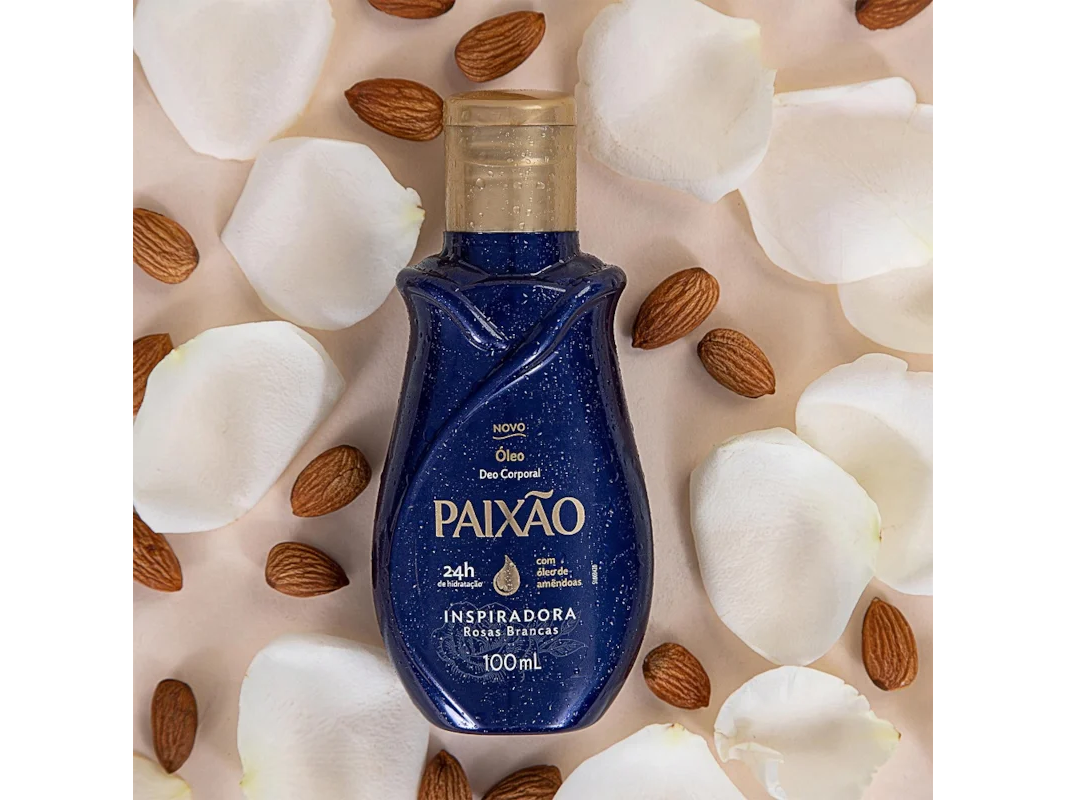 Aceite corporal Paixão 100ml Rosas Blancas