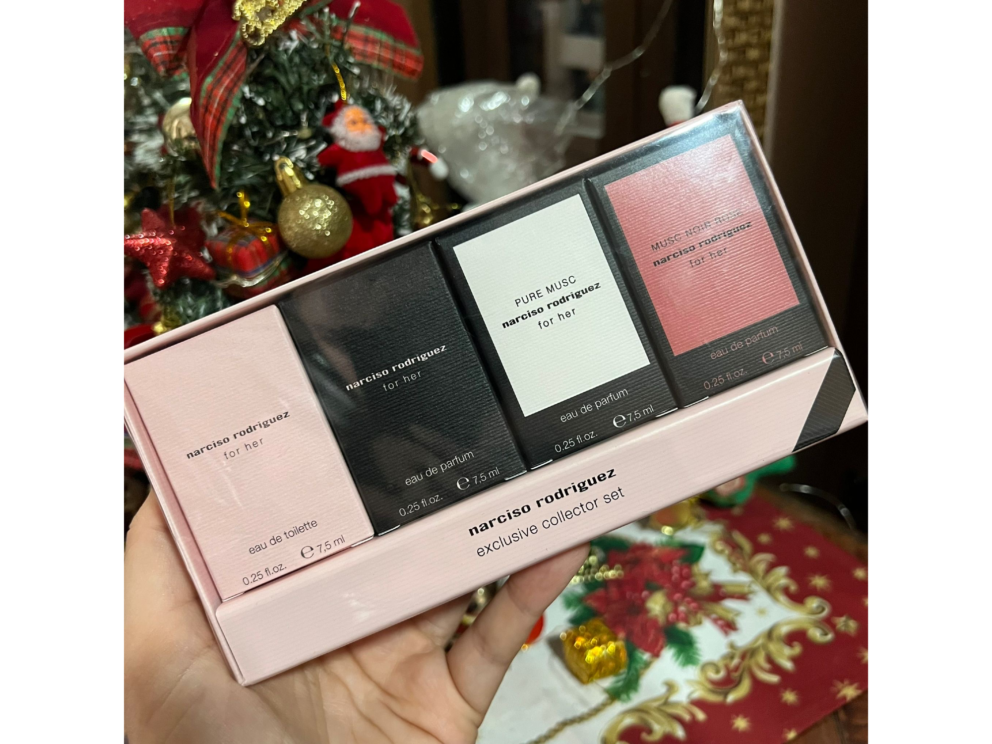 Set 4 miniaturas 7,5ml cada una