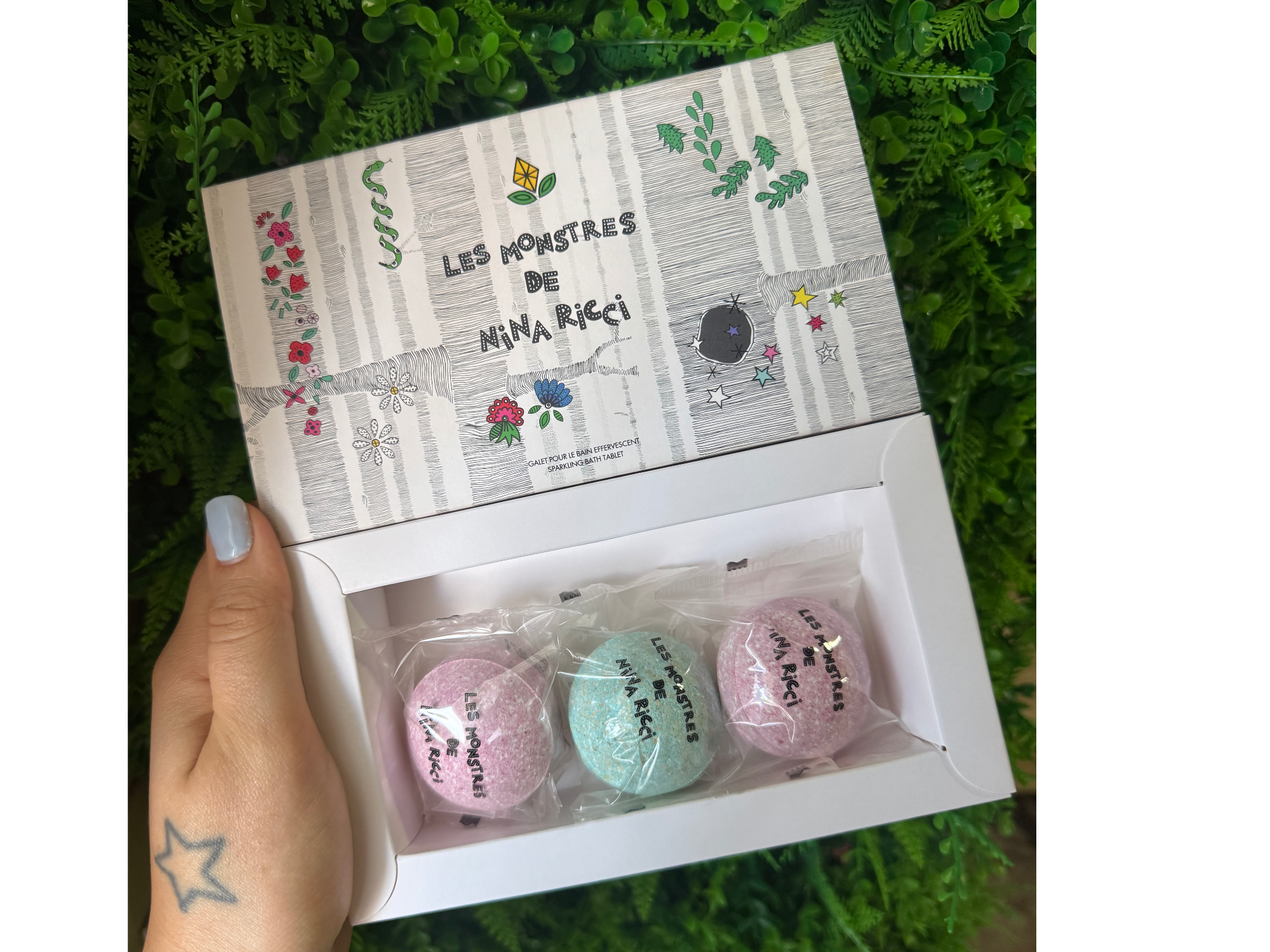 Pastillas de baño efervescente Nina Ricci