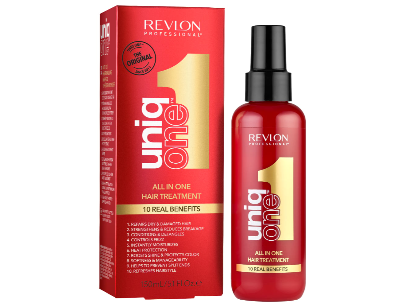 Tratamiento Revlon Uniq One 10 en 1 150 ml sin enjugue