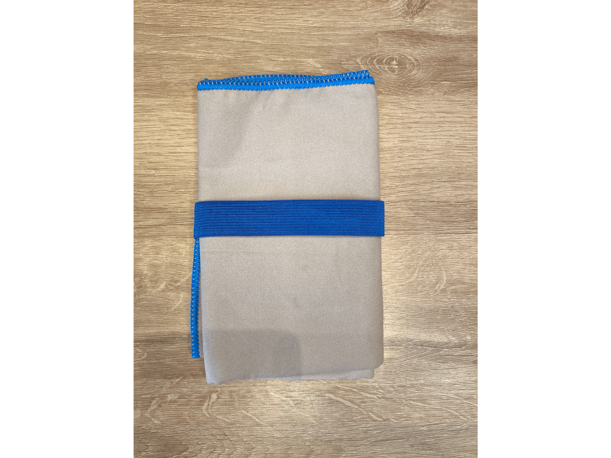 Microfibra Gris con azul