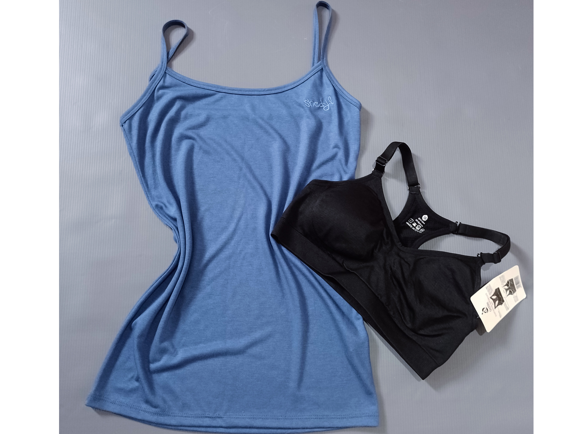 Serely azul tiras TALLE L