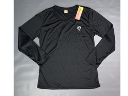 Mangas largas ultraliviana - negra (talle XL)