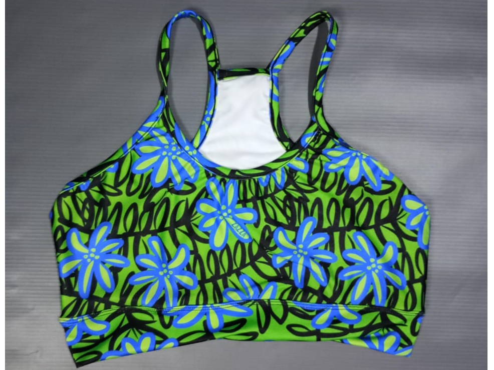 Floreada verde