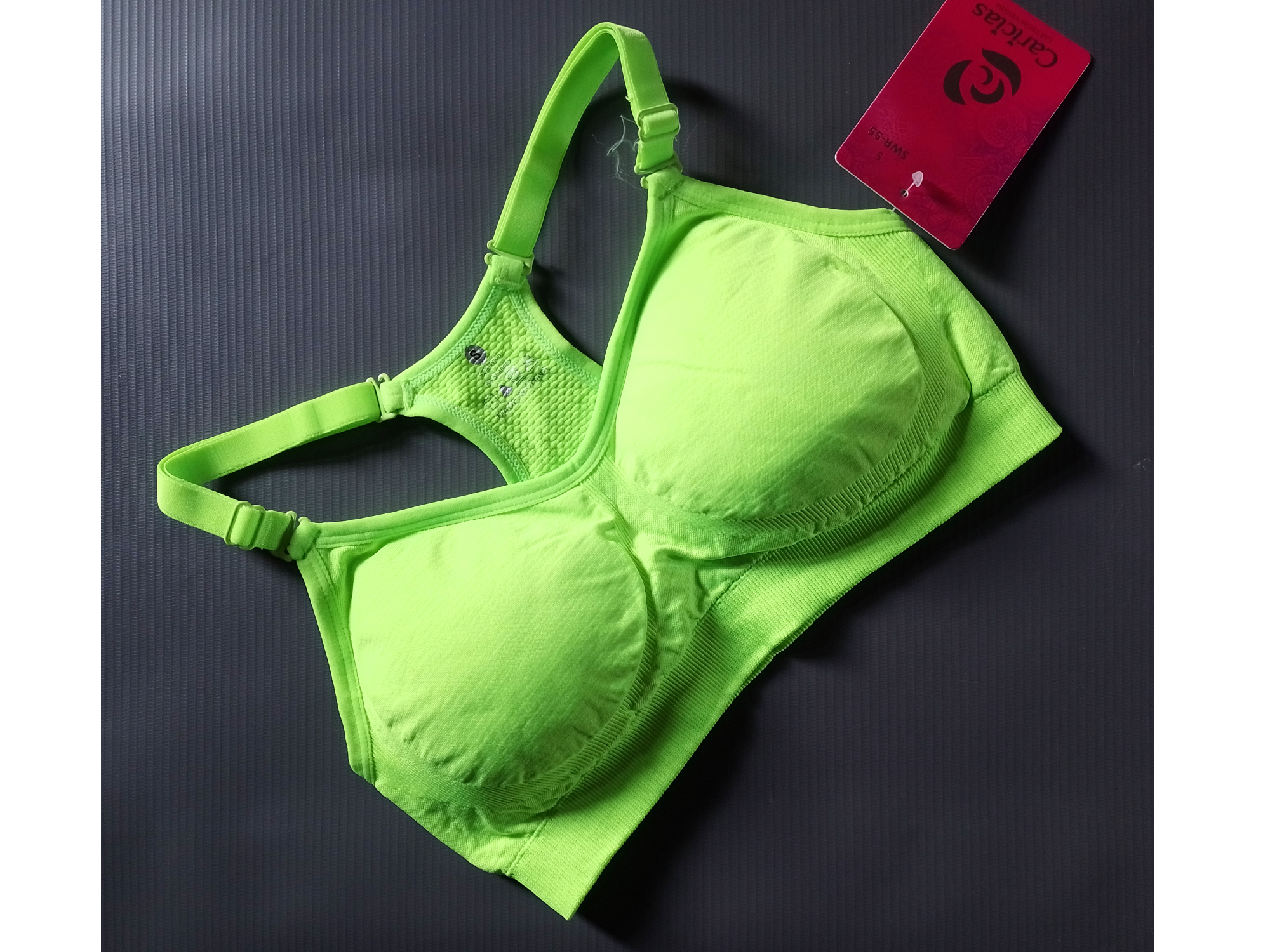 Seamless Amarillo fluor - Top Sin Costura (Copia)