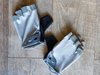 Guante Importado Gris Liso (Talle L)