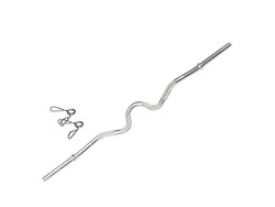 Barra W Cromada c/ topes