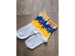 Nike azul y amarilla