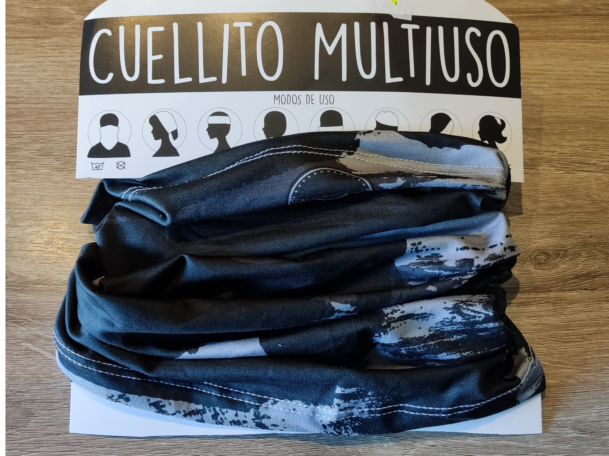 Estampado Gris