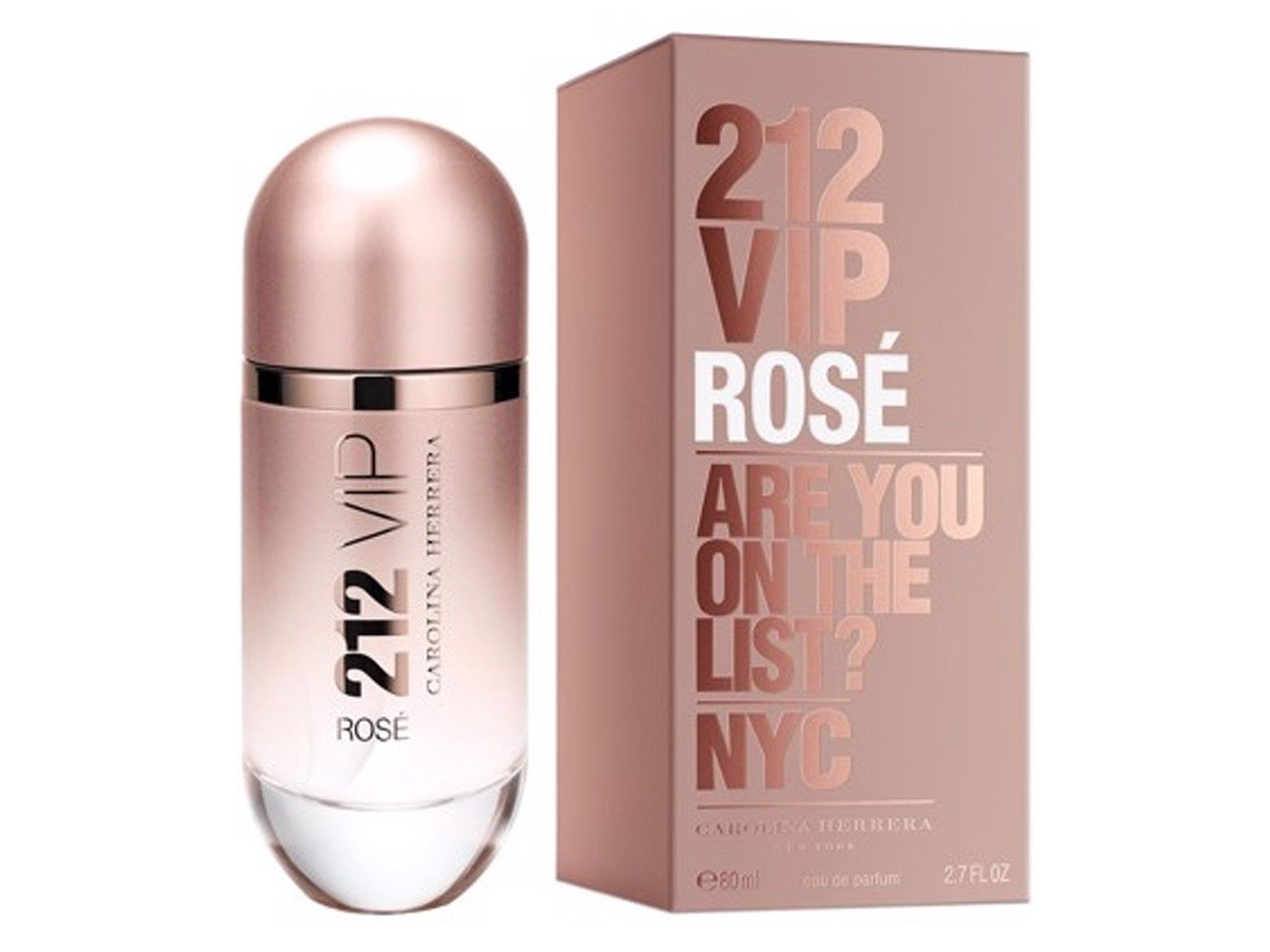 CAROLINA 212 VIP FEM. ROSE 80 ML