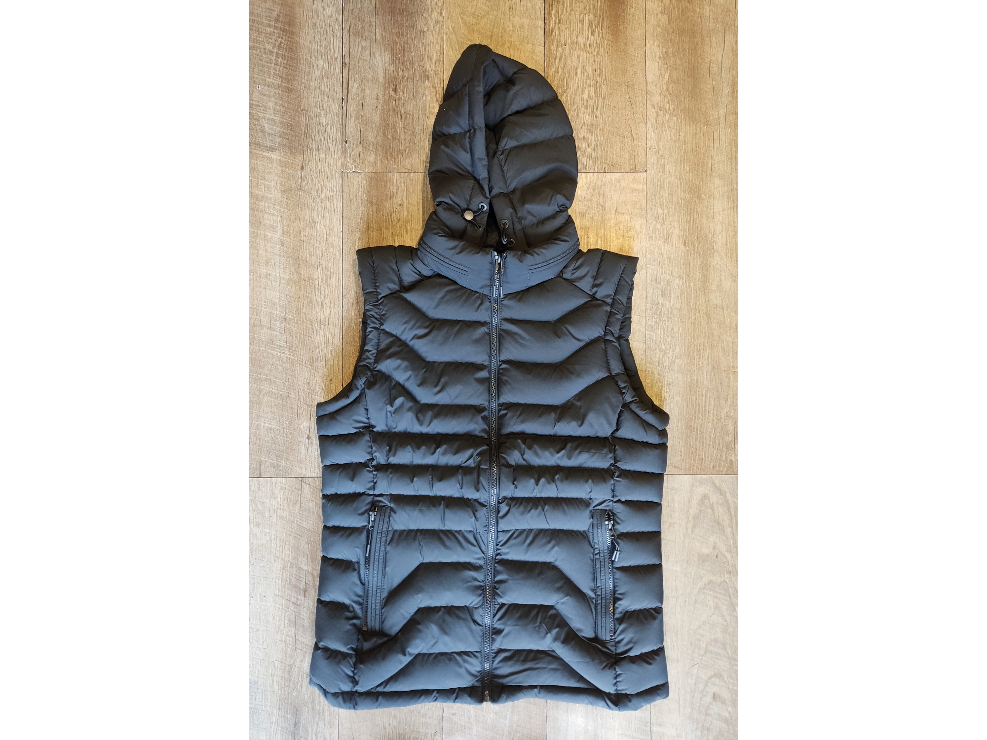 Chaleco Importado Gris Topo