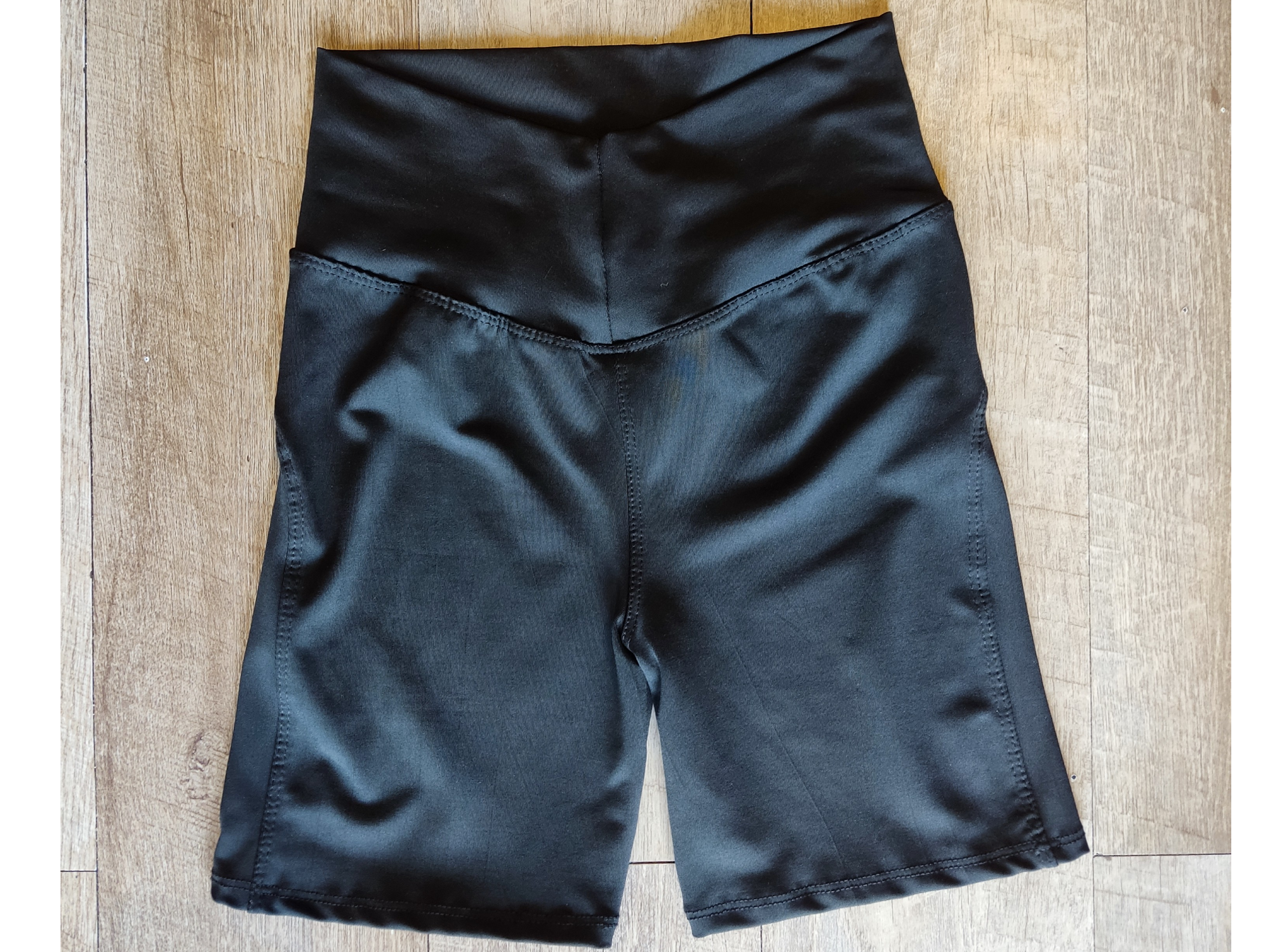 Biker negra lisa TALLE S