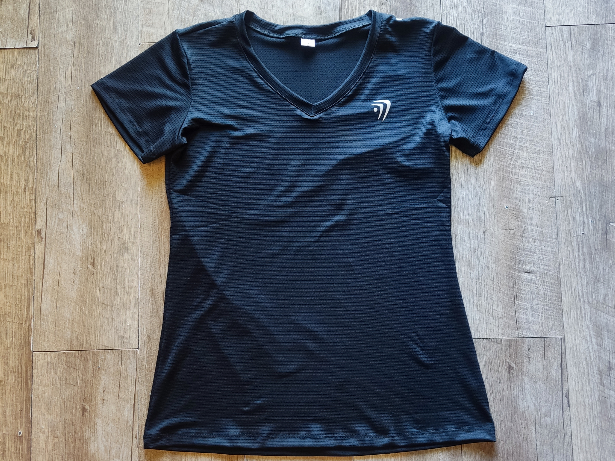 Remera Amplia Dry Fit - Negra A
