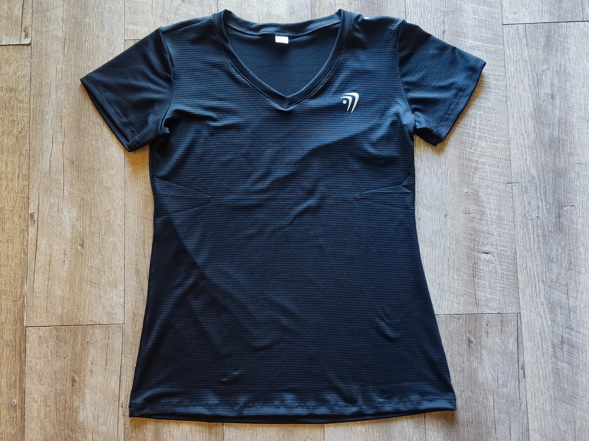 Remera Amplia Dry Fit - Negra A
