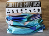 Estampado Verde Aqua Frizado