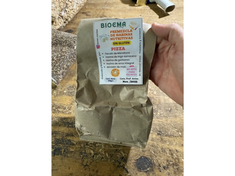 PREMEZCLA para PIZZA  x 500GR