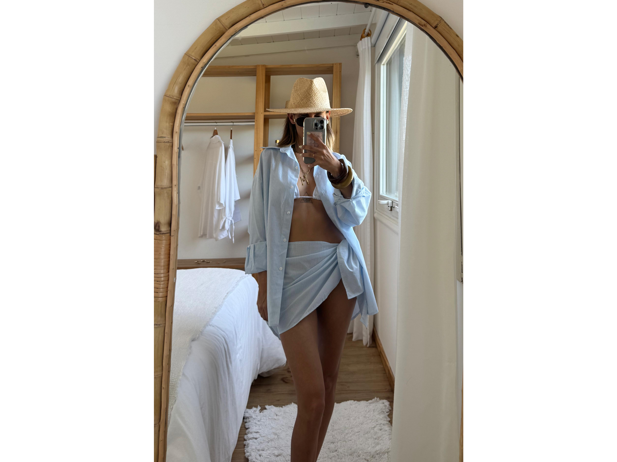 Camisa EMMA PRINT poplin