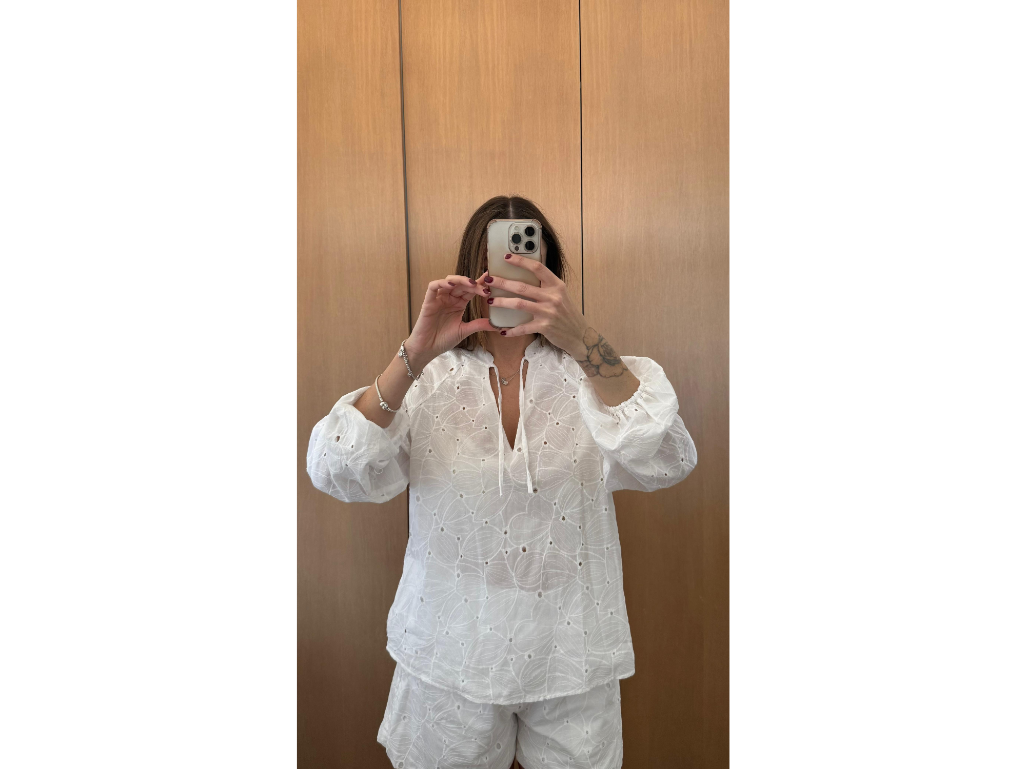 Camisa MIEL broderie