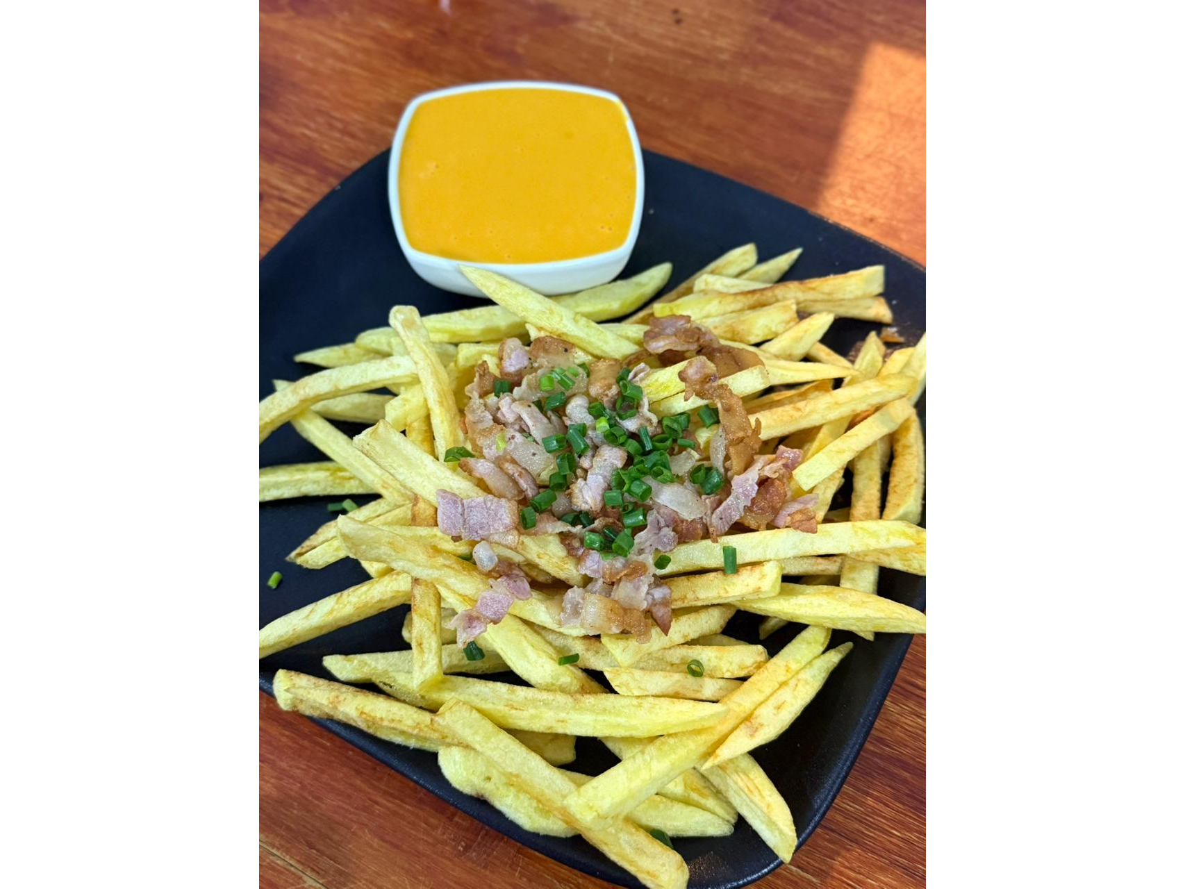 Papas con Cheddar
