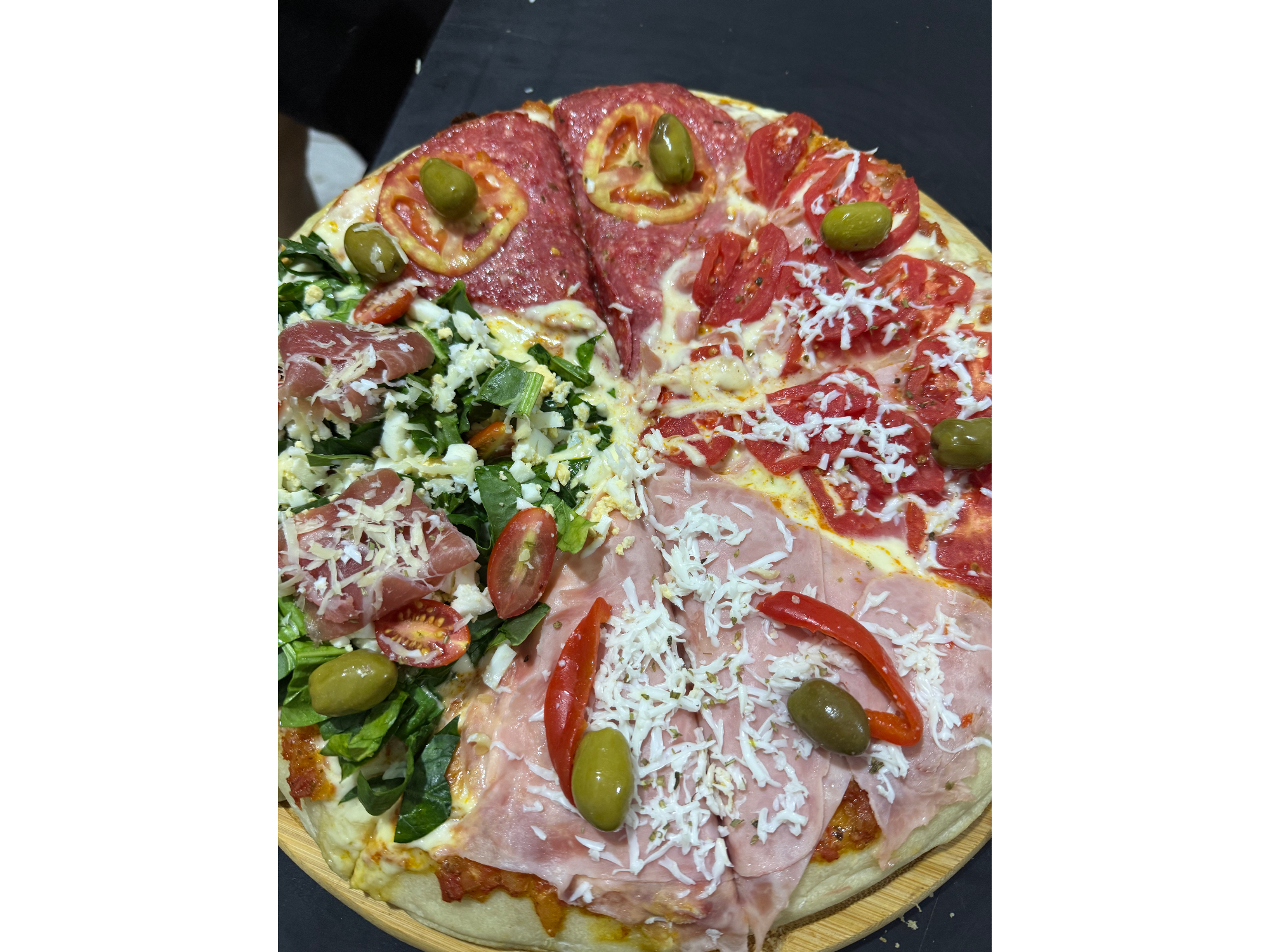 Pizza 4 variedades