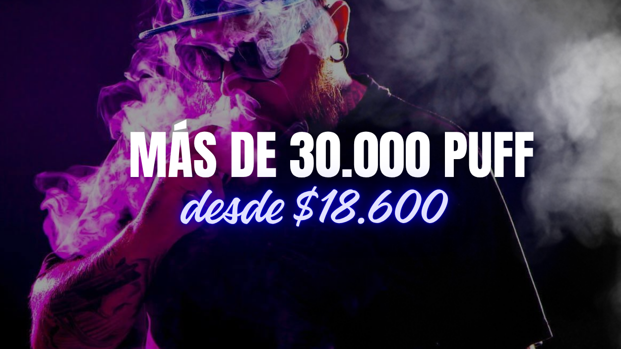 + 30.000 PUFF