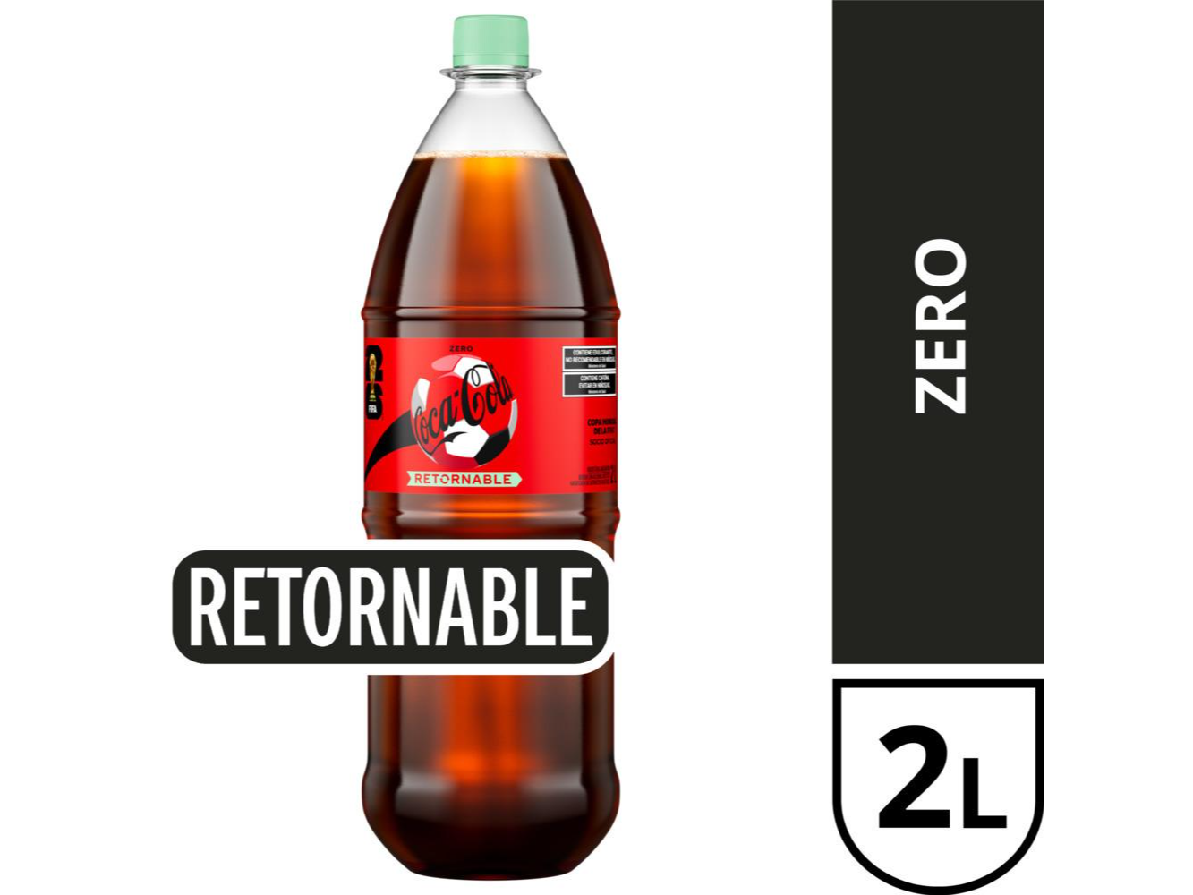 Coca Cola Zero 2.0L Retornable