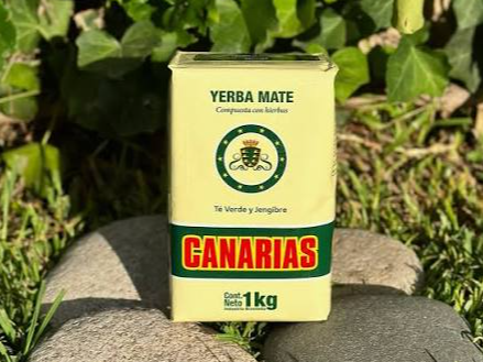 Canarias te verde y jengibre 1KG