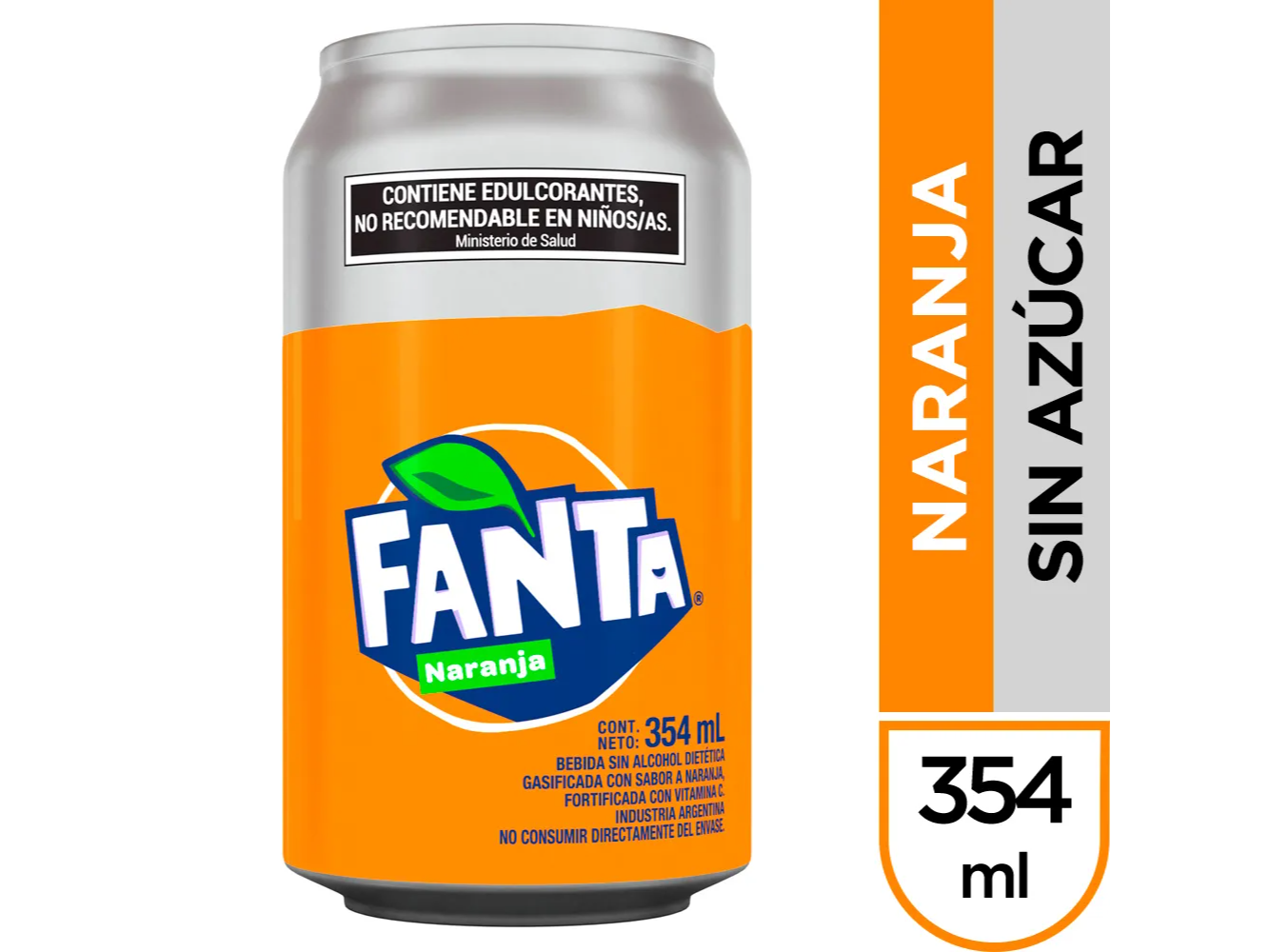 Lata Fanta Zero 354ML